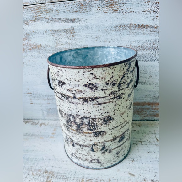 *Fall Plants Galvanized Buckets Set of 2 - Picture 8 of 10